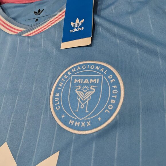 Messi #10 Inter Miami CF 25/26 Third Aqua Adidas Jersey - Picture 7 of 11